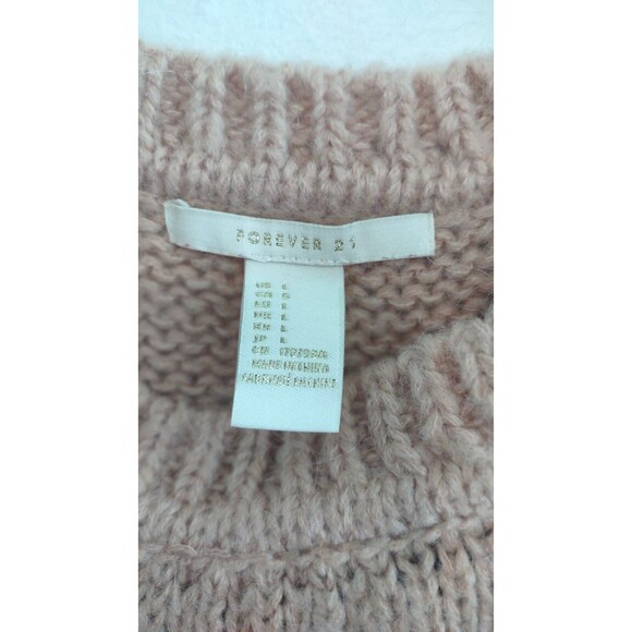 Forever 21 | Tan Black Deer Sweater Size Large - Picture 2 of 6